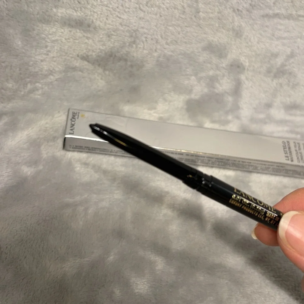 Lancome‎ Le Stylo Waterproof Eyeliner Noir Black Smudge End NIB Discontinued